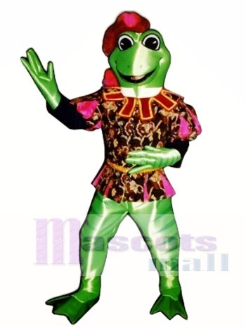 Prinz Friedrich Frosch Maskottchen Kostüm