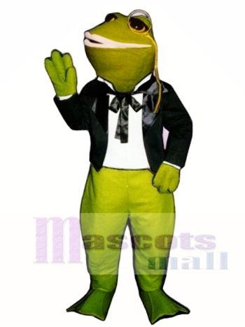 Umwerben Frosch Maskottchen Kostüm