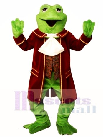 Kolonial Frosch Maskottchen Kostüm