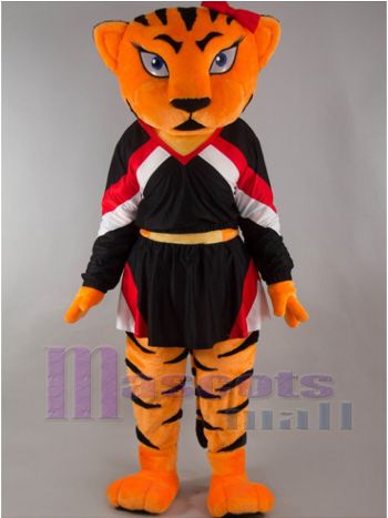 Tiger maskottchen kostüm