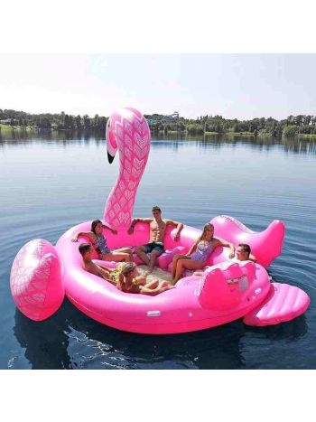 Riese FlamingoAufblasbar Schwimmend Bett Schwimmen Schwimmbad Party
