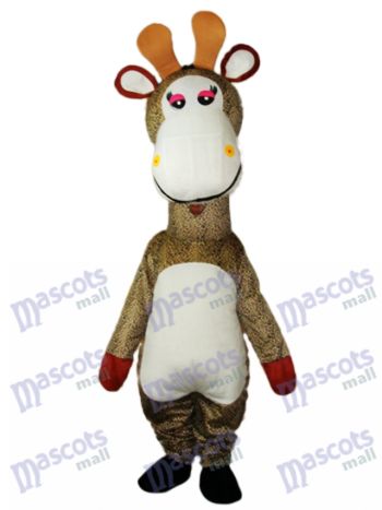 Giraffe Maskottchen Erwachsene Kostüm Tier