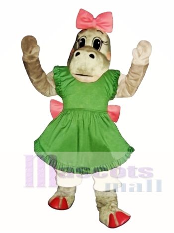 Patty Potamus Nilpferd Maskottchen Kostüm