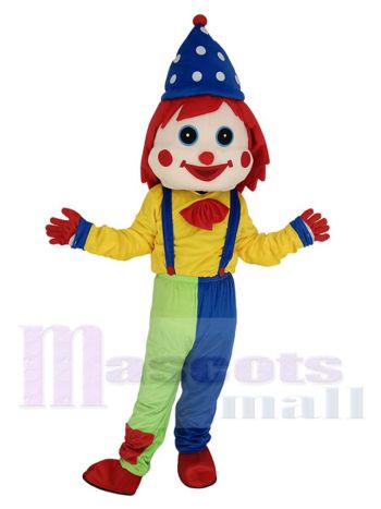Clown maskottchen kostüm