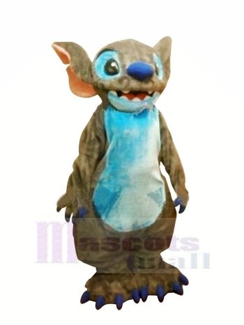 Grau Lilo & Stitch Maskottchen Kostüme Karikatur