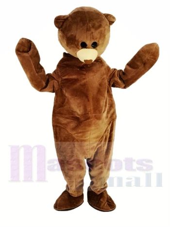 Brauner Teddybär Maskottchen Kostüm