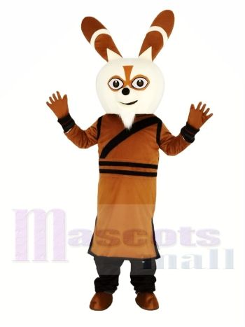 Kung Fu Panda Meister Shifu Waschbär Maskottchen Kostüm Tier