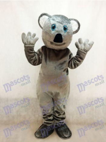 Grey Koala Bear Mascot Costume