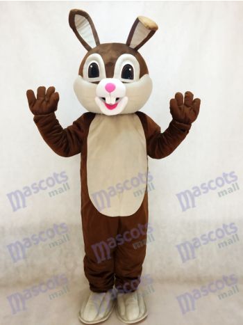 New Chocolate Easter Bunny Rabbit Mascot Costume