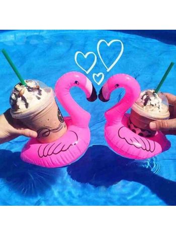 Aufblasbar Getränk Matte Wasser Spielzeug Flamingo Gestalten