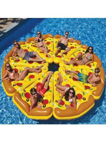 Aufblasbar Pizza Schwimmbad Schwimmt Ring Zum Erwachsene Kinder