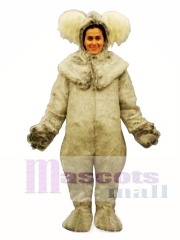 Koala mit Kapuze Maskottchen Kostüm