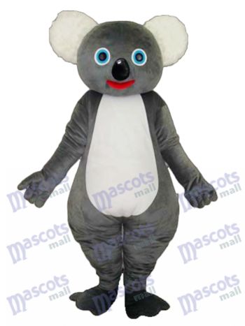 White Face Panther Maskottchen Adult Kostüm Tier