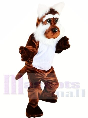 Süß Braun Hund Maskottchen Kostüme Tier
