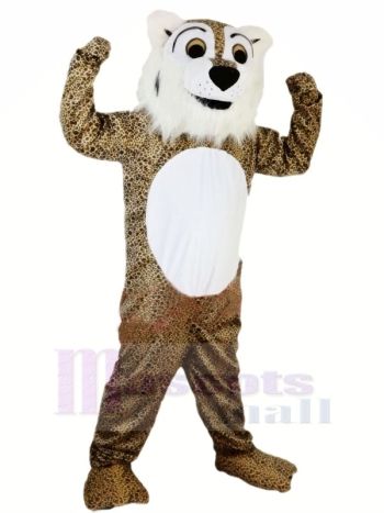 Stark Heftig Leopard Maskottchen Kostüme Tier