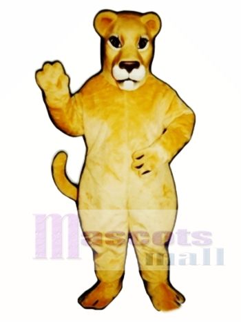 Realistisch Löwin Löwe Maskottchen Kostüm