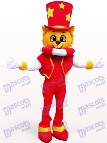 Magier Löwe Maskottchen Kostüm für Erwachsene