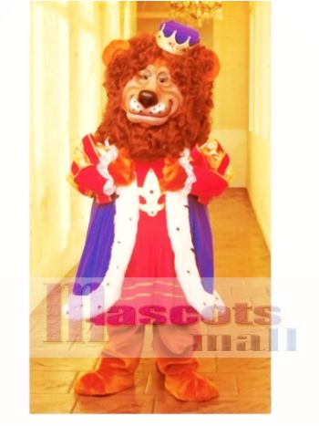 Louie Löwe Maskottchen Kostüm