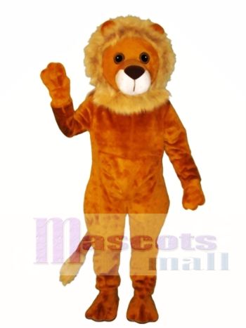 Linus Löwe Maskottchen Kostüm