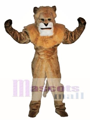 König Löwe Maskottchen Kostüm