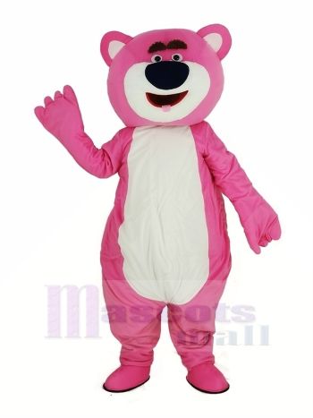 Spielzeug Geschichte Lotso Rosa Bär Maskottchen Kostüm Karikatur