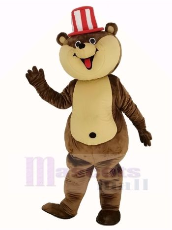 Enorm Braun Teddy Bär Maskottchen Kostüm