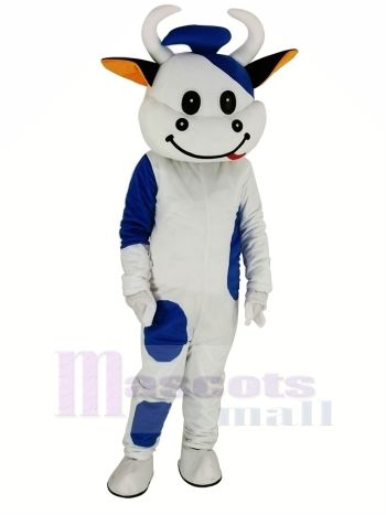 Blau Das Vieh Kuh Maskottchen Kostüm Tier