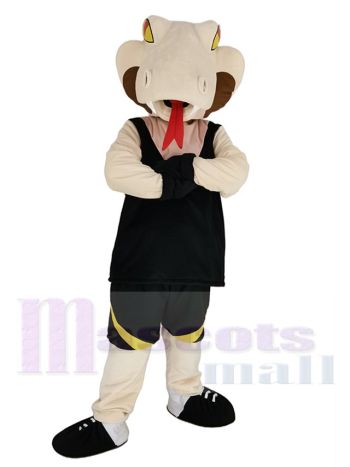 Kobra Schlange maskottchen kostüm