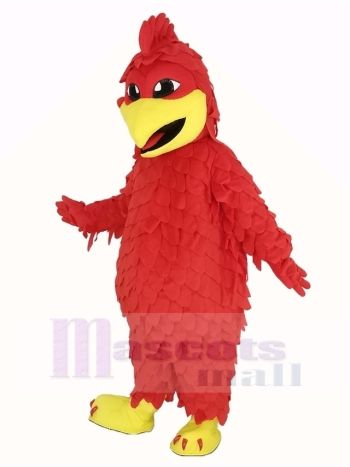 rot Hähnchen Hahn Maskottchen Kostüm Tier