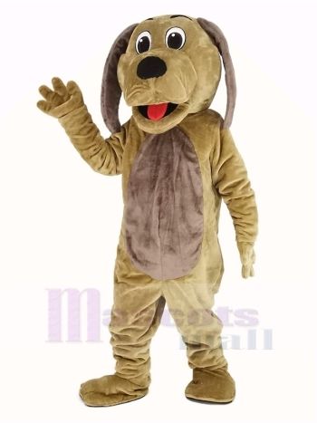 Hund mit Braun Bauch Maskottchen Kostüm