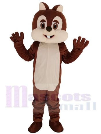 Chipmunk maskottchen kostüm