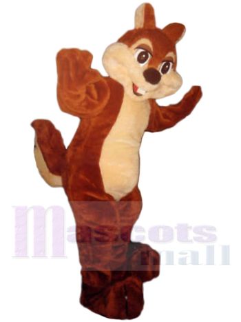 Streifenhörnchen maskottchen kostüm