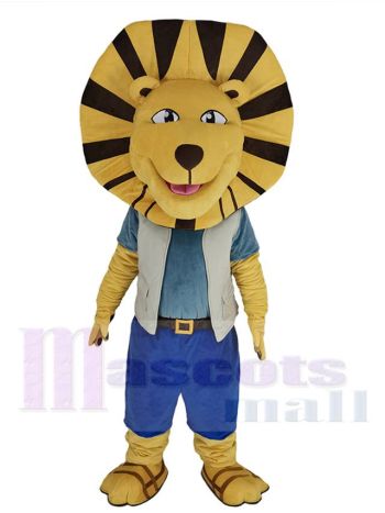 Löwe maskottchen kostüm