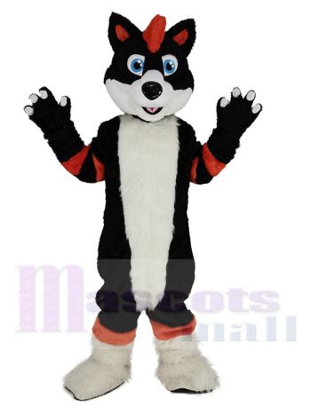 Husky Hund maskottchen kostüm
