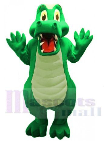 Alligator maskottchen kostüm