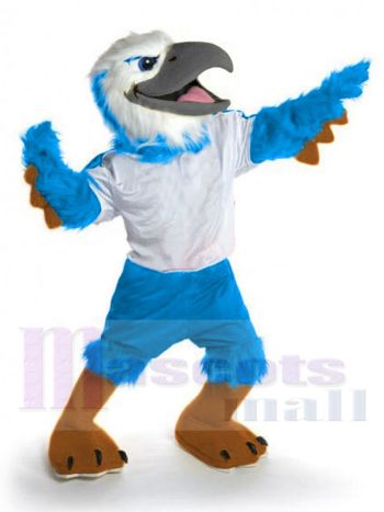 Falke maskottchen kostüm