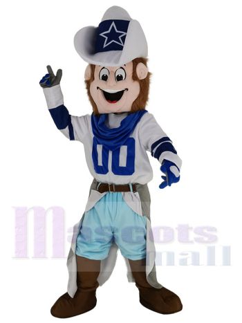 Cowboy maskottchen kostüm