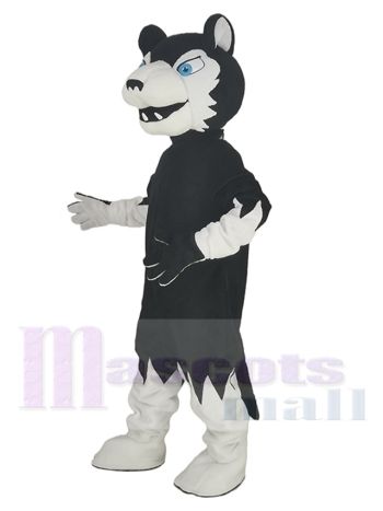 Wolf maskottchen kostüm