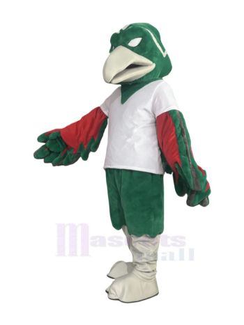 Starker Grüner Phönix Vogel Maskottchen Kostüm