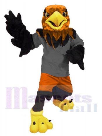 Falke maskottchen kostüm