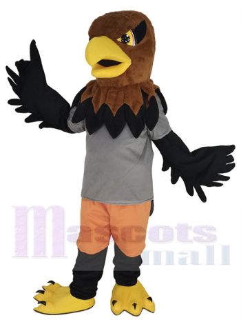 Falke maskottchen kostüm