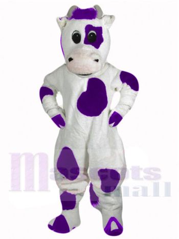 Kuh maskottchen kostüm