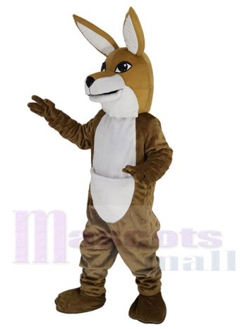 Känguru maskottchen kostüm