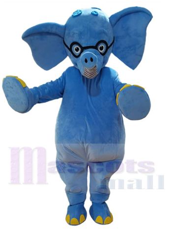 Elefant maskottchen kostüm