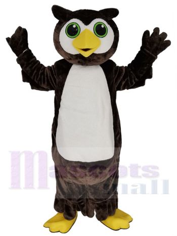 Eule maskottchen kostüm