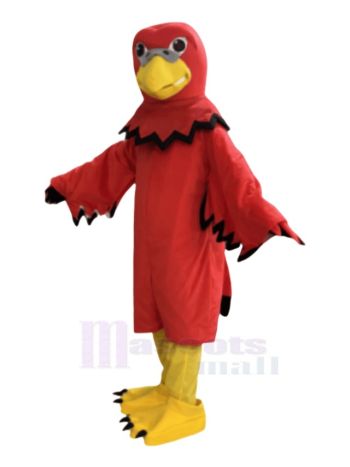 Rot Lustiger Vogel Maskottchen Kostüme
