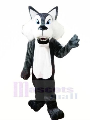 Heftig Leicht Wolf Maskottchen Kostüme Karikatur