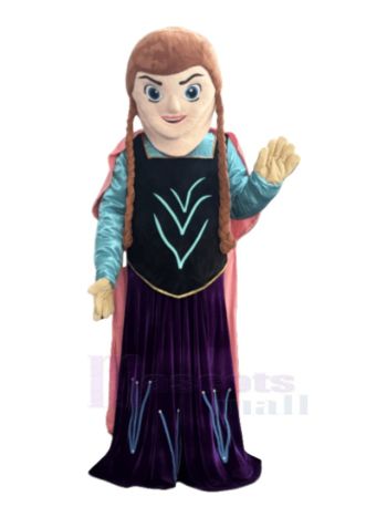 Schöne Prinzessin Maskottchen Kostüm