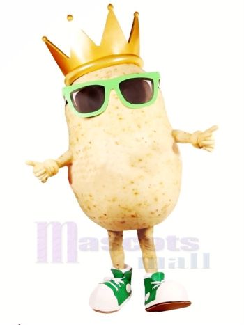 Cool Spud Maskottchen Kostüm Karikatur