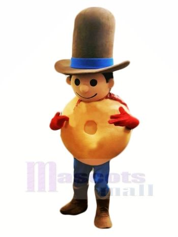 Süß Bagel Junge Maskottchen Kostüm Karikatur